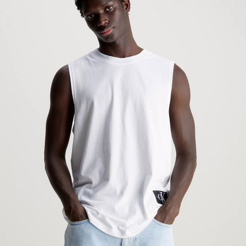 Calvin Klein Ανδρική αμάνικη μπλούζα Monologo Badge Tank
